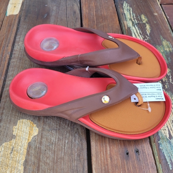 Slide Big Girl Flat Sandals Flip Flops 6 - Picture 2 of 8